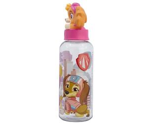 Stor BOTTIGLIA RIUTILIZZABILE FIGURITA 3D 560 ML | PAW PATROL GIRL SUPERPOWERS