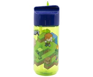 Stor BOTTIGLIA RIUTILIZZABILE IDRO REALIZZATA IN ECOZEN DE 430 ML | MINECRAFT