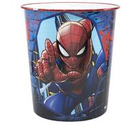 Stor Cestino Pattumiera in Plastica Spider-Man 9923ml - Contenitore Decorativo per Cameretta Bambini, Design Leggero e Resistente per Ragazzi e Ragazze
