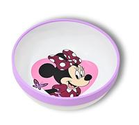 Stor Ciotola Bambini Minnie Mouse Antiscivolo - Senza BPA e Riutilizzabile - Ciotola Colazione Lilla - Ciotola per Cereali 15 cm per Bambini