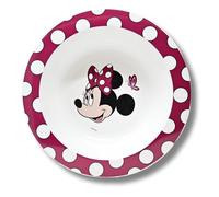 Stor Ciotola Bambini Minnie Mouse - Senza BPA e Riutilizzabile - Ciotola per Bambini 15 cm - Scodella Snack Color Lampone - Ciotola per Muesli e Pappa - Ciotolina per Bambine