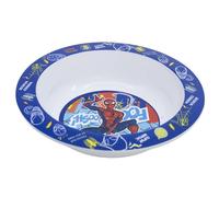 STOR Ciotola Bambini Spider-Man 1024ml - Adatta Microonde, Plastica Senza BPA, Design Ergonomico per Bambini