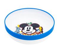 STOR Ciotola Bambini Topolino 902ml con Base Antiscivolo, Plastica Riutilizzabile Senza BPA, Adatta Microonde, Scodella Bimbi per Casa e Scuola