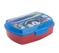 Stor Contenitore rettangolare per il pranzo dei bambini con posate di Topolino