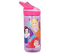 Stor Disney Princess - Borraccia da 620 ml, per bambini, per la scuola, in Tritan, senza Bpa, Disney Princess Bright & Bold