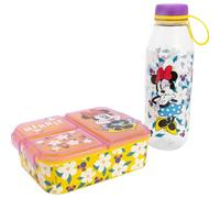 Stor Ecozen - Set di bottiglie da 650 ml, con 3 scomparti di Minnie