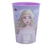 Stor Frozen - Bicchiere per bambini in plastica riutilizzabile da 260 ml