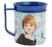 Stor Frozen - Tazza per bambini, in plastica riutilizzabile per microonde, 400 ml