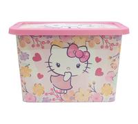 Stor Hello Kitty - Scatola portaoggetti con chiusura a scatto da 7 litri