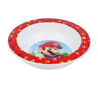 Stor Kids Micro Bowl Super Mario Place Setting, Plastic, Multicolore, Estándar
