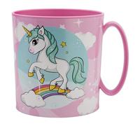 Stor Tazza Bambini Plastica Unicorn 390ml - Adatta Microonde, Resistente e Riutilizzabile per Bambini