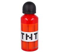 STOR Minecraft | Bottiglia In Alluminio Per Bambini - Borraccia Per Bambini - Bottiglia D'acqua Riutilizzabile - 400 Ml