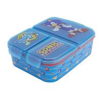 STOR Multiple Compartment Sonic Lunchbox School dinnerbox Cartoon