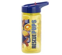 Stor Paw Patrol - Borraccia quadrata riutilizzabile con cannuccia incorporata da 510 ml