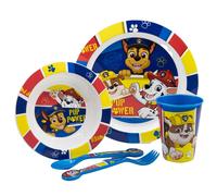 Stor Paw Patrol Pup Power 5pcs Kids Lunch Breakfast Dinner Tableware Set Plate,