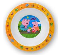 Stor Peppa Pig Ciotola per bambini - Senza BPA e riutilizzabile - Ciotola per cereali con Evie Pig - Ciotola per cereali per bambini - Ciotola per bambini - Ciotola per bambini