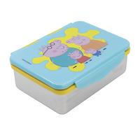 Stor: Peppa Pig Core 2022 - Stainless Steel Clamp Rectangular Sandw... NUOVO