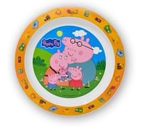 Stor Peppa Pig - Piatto per bambini senza BPA e riutilizzabile, da campeggio e pranzo, bambino