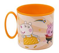 Stor Peppa Pig - Tazza per bambini in plastica riutilizzabile per microonde da 265 ml