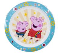 LA GENTILEZZA DI PEPPA PIG CONTA PIATTO MICRO KIDS Place Setting, Plastic, Multicolore, Estándar