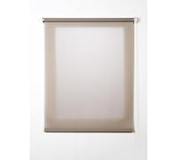 STOR PLANET | Tenda Filtrante Trasparente a Rullo per Interni, Finestra e Porta - Ideale per Cucina, Soggiorno, Camera da Letto - Installazione Facile | Sabbia, 80x180cm