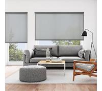 STOR PLANET | Tende Filtranti Transparenti, Tenda a rullo per Interni, Tende per Cucina, Soggiorno, Camera da letto. Per Finestra e Porta, Installazione Facile | Grigio Asfalto, 80x180cm