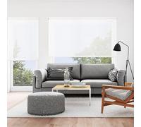 STOR PLANET | Tende Filtranti Transparenti, Tenda a rullo per Interni, Tende per Cucina, Soggiorno, Camera da letto. Tende per Finestra e Porta, Installazione Faci | Bianco, 100x180cm