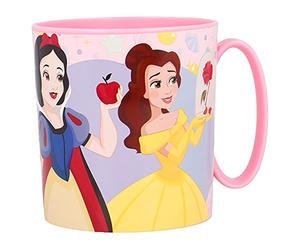 Stor Plastica Tazza Micro 350 ml Disney Princess True, Multicolore, 8 cm