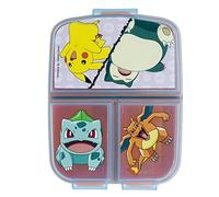 Stor Pokemon - Contenitore per snack a 3 scomparti per bambini, per bambini