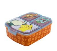 Stor 08020 Pokemon Multiple Sandwich Maker Lunch Boxes, Plastic, Multicoloured,B