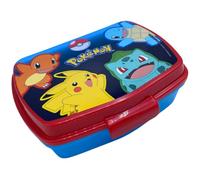 Stor, Pokemon, Porta Pranzo per Bambini, Porta Merenda Scuola, Portamerenda Bambini, Pranzo Launch Box, BPA Free, 18x5x13 CM