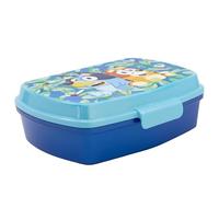 Stor Porta Merenda Bambini Bluey, Lunch Box Rettangolare 1333ml, Plastica Resistente, Ideale per Scuola e Spuntini