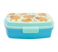 STOR Porta Merenda Bambini Pokémon, Lunch Box Rettangolare 1333ml, Senza BPA, Plastica Resistente, Ideale per Scuola e Spuntini