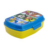 Stor Porta Merenda Bambini Topolino, Lunch Box Rettangolare 1333ml, Senza BPA, Plastica Resistente, Ideale per Scuola e Spuntini