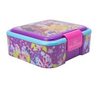 STOR Porta Pranzo Principesse Disney per Bambini con 3 Scomparti - 1786ml - Lunch Box Robusta in Plastica Senza BPA - Contenitore Merenda Scuola Sandwich