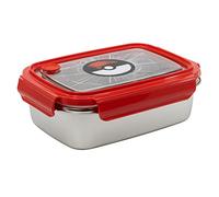 Stor Porta Pranzo Rettangolare in Acciaio Inox - 1020 ml Pokemon