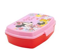 Portapranzo Bambina Minnie, Plastica, Lavabile, Riutilizzabile, Tappo per mantenere il calore