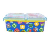 STOR Portapranzo Bambini Toy Story 5 con 3 Scomparti 2156ml - Lunch Box Multi-Scomparto Senza BPA Resistente per Bambini