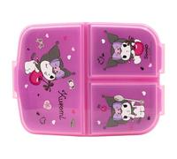 Kuromi - Contenitore per il pranzo con 3 scomparti