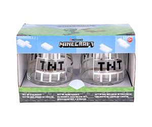 Stor Set 2 Bicchieri in Vetro 510 ml Minecraft