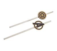 STOR Set 2 Cannucce Acciaio Inossidabile Avengers con Dettaglio 3D - Riutilizzabili e Durature per Bevande Fredde e Calde