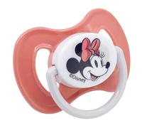 STOR SET 2 CIUCCI CON TETTARELLA REVERSIBILE IN SILICONE +6 M CON CUSTODIA MINNIE MOUSE HEART FULL