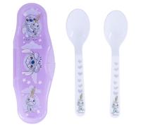 Set di cucchiai per bambini con custodia Lilo & Stitch