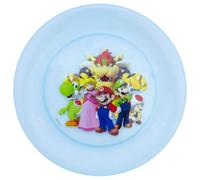 Stor Set 4 Piatti Bambini Super Mario Bros - Plastica 768ml - Compatibile Microonde e Lavastoviglie - Senza BPA - Stoviglie Festa Bimbi