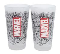 Stor Set di 2 bicchieri d'acqua in vetro da 490 ml Marvel