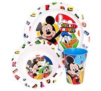 STOR Set Micro 3 Pezzi Mickey Cool Summer, Multicolore, Estándar