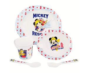 Stor SET MICRO BABY 5 PCS. MICKEY MOUSE - DISNEY - TO THE RESCUE, multicolore ST-44079