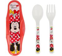 STOR Set posate 2 pezzi con box per bambina Disney Minnie Mouse Originale