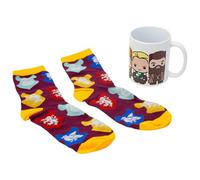 Stor Set Tazza Ceramica 325ml e Calzini Harry Potter - Confezione Regalo - Colazione e Accessorio Tessile per Bambini