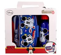 Stor Set Urban Torna alla Cole 4 PZ (Bottiglia Alluminio 400 ML E SANDWICHERA con COPERTI) IT´S A Mickey Thing, Metallo, Multicolore, Estándar